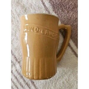 Auld Lang Syne Vintage Stoneware Mug, Dutchess Food Service Co, Cheese, New York